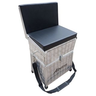 Aluminium Zitmand met Rugleuning