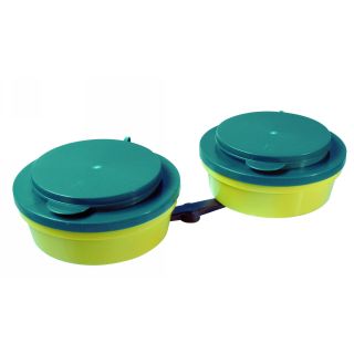 Madendoos rond halve liter