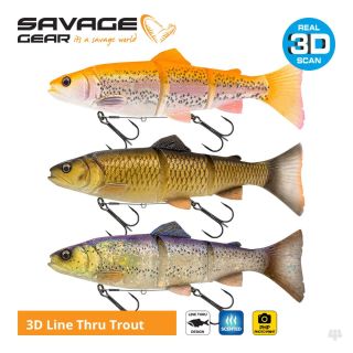 Savage Gear 3D Line Thru Trout 20cm