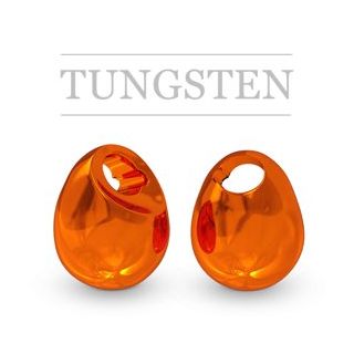 Tungsten Off Beads Metalic Orange