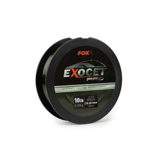 Fox Exocet Pro Monofilament Lo-Vis Green 1000m