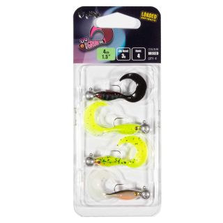Fox Rage Micro Grub Tail Loaded UV Mixed Colours 2