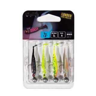 Fox Rage Micro Tiddler Fast Loaded UV Mixed Colours 2