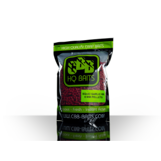 CBB Baits Squid Garlic Robin Red Pellet