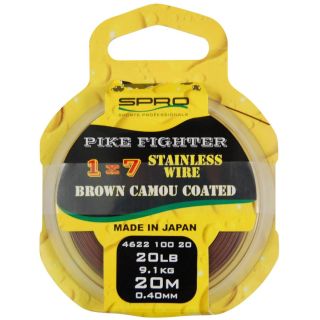 Spro Brown Coated 1x7 steel wire