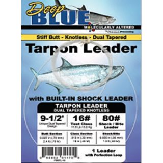 Deep Blue Tarpon Leader